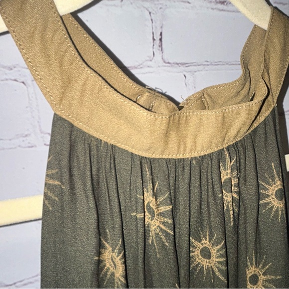 Free People Through the Night Green Sun Halter Top Size‎ L - Picture 4 of 11